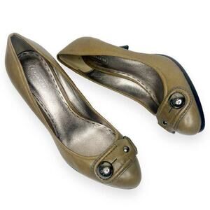 COACH Darlina‎ Leather Heels Size 7 1/2 B